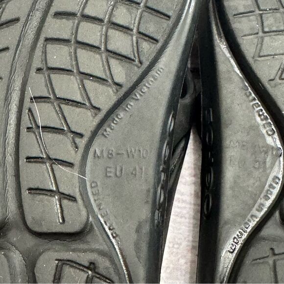 OOFOS womens Unisex Ooriginal Thong Flip-flop EU 41 Men’s 8 Women’s 10 Black - Picture 4 of 7